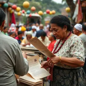 documentos nas prévias de Olinda