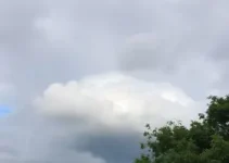 céu nublado