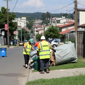 coleta de lixo em Olinda