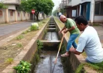 mutirão de limpeza em Olinda