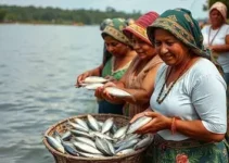 distribuição de peixes