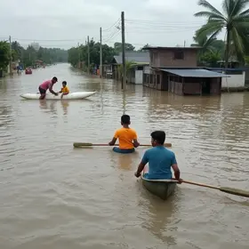 inundações no Grande Recife