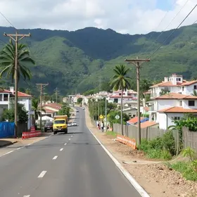 obras na Estrada do Passarinho