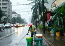 limpeza urbana em Olinda