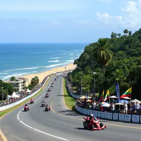 circuito de surfe em Olinda