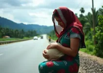 mulher dá à luz em rodovia